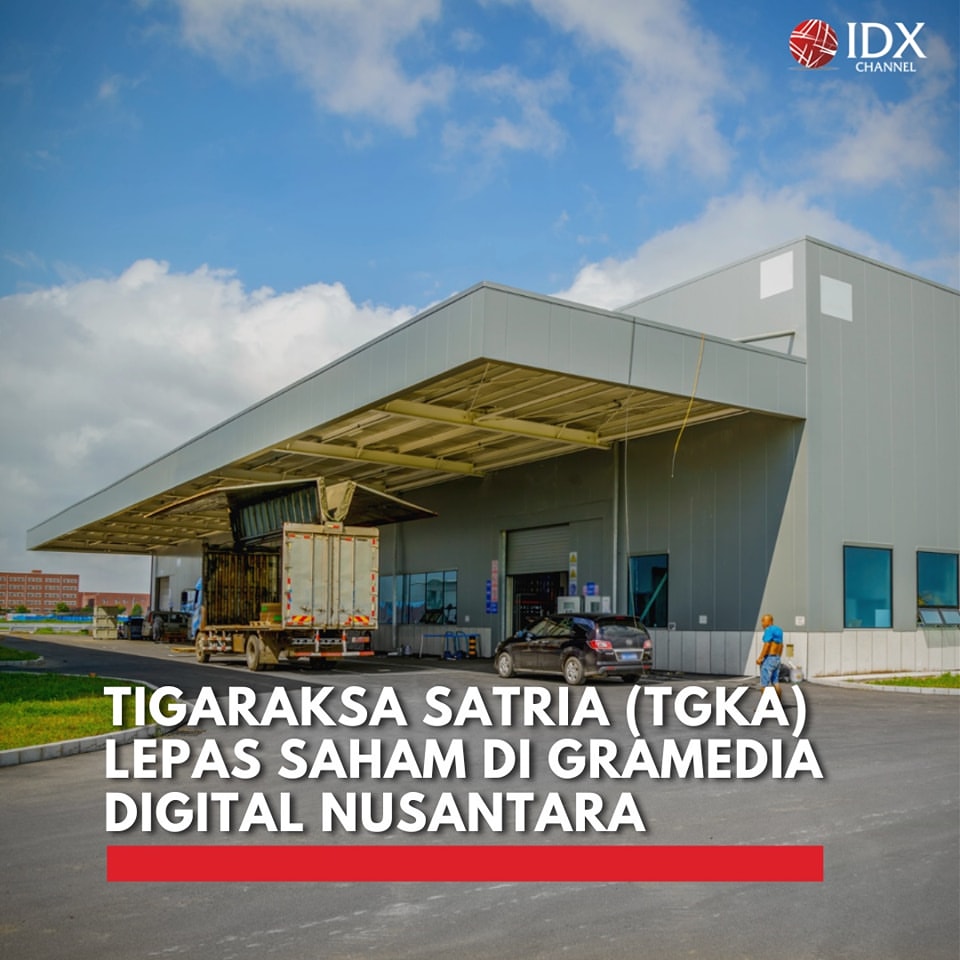 PT Tigaraksa Satria Tbk Lepas Saham di PT Gramedia Digital Nusantara