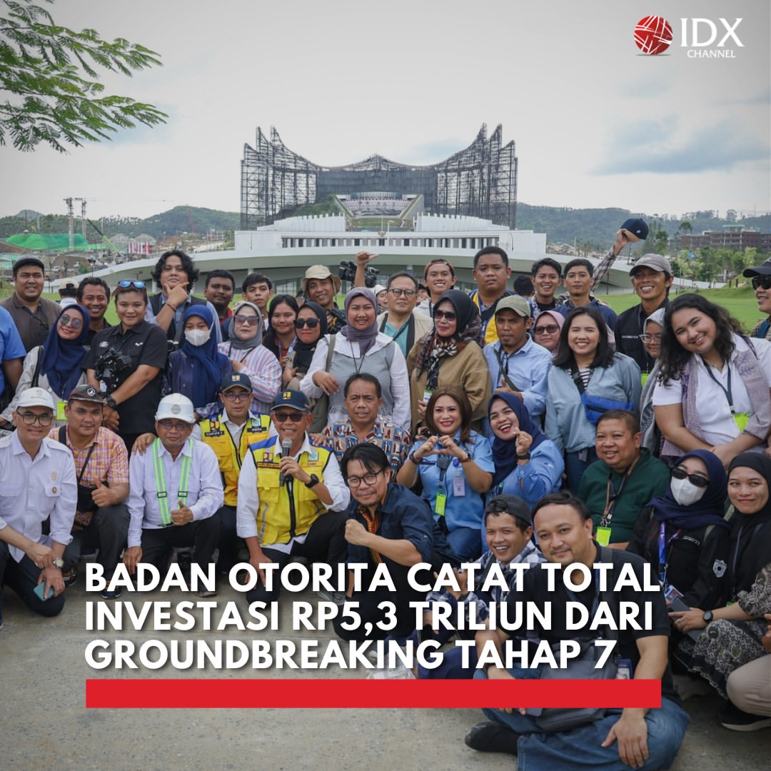 Groundbreaking Tahap 7 IKN Tembus Rp5,3 Triliun