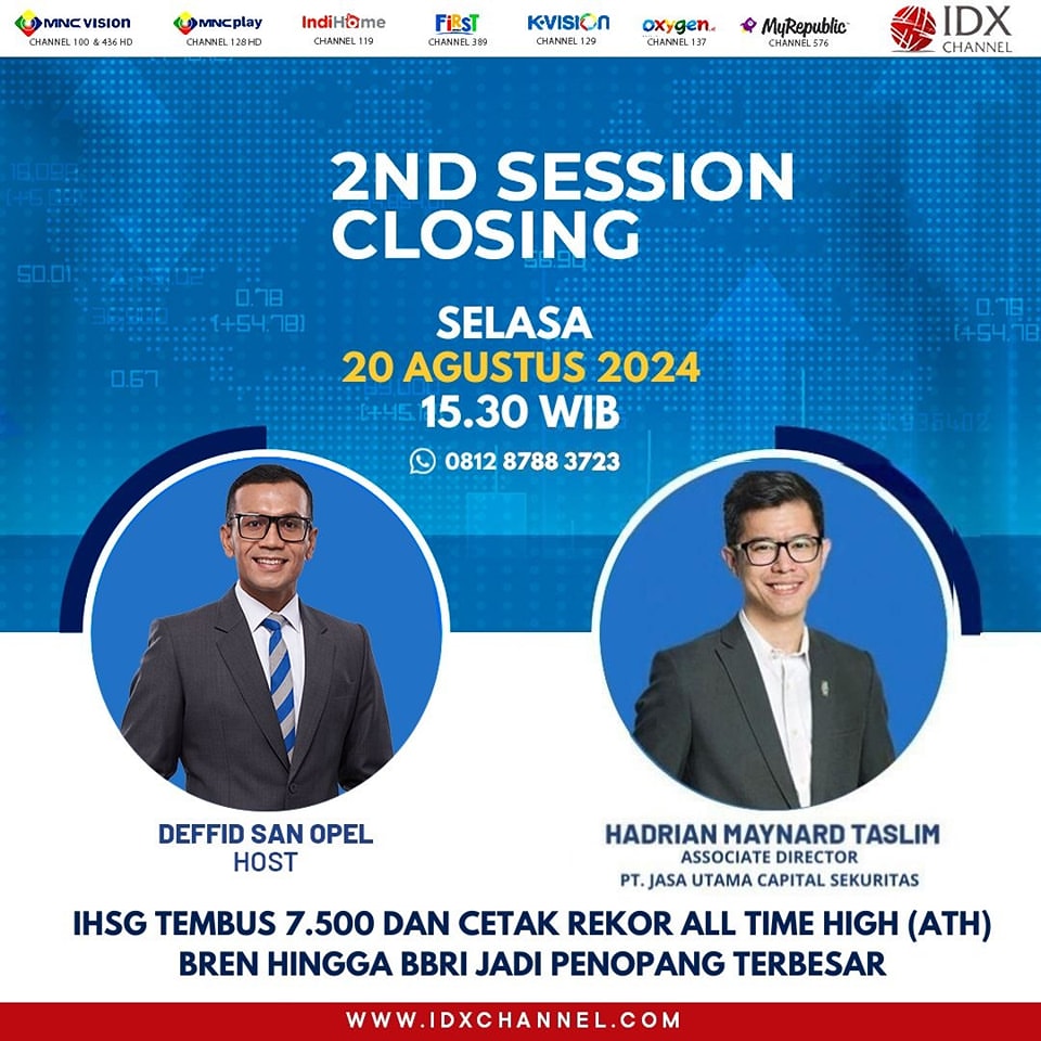 IHSG Mencapai Rekor Baru di Level 7.517,01