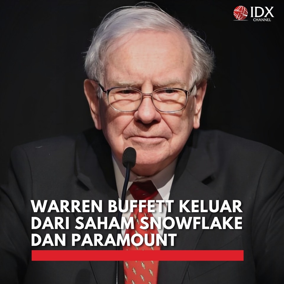 Warren Buffett Jual Banyak Saham di Kuartal II 2024