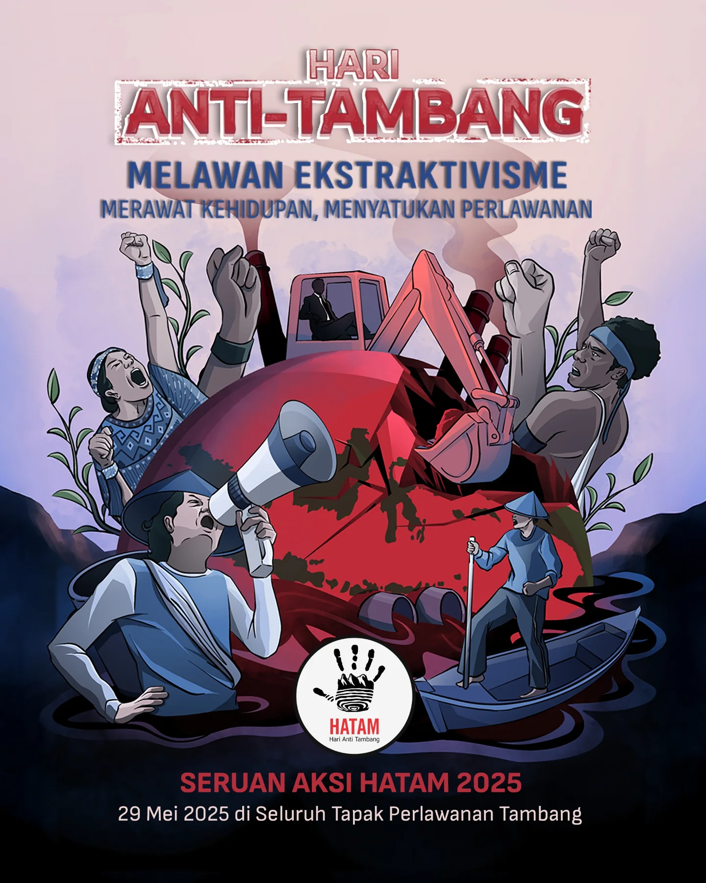 Seruan Tolak Ekstraktivisme dan Pembangunan Berbasis Sumber Daya Alam