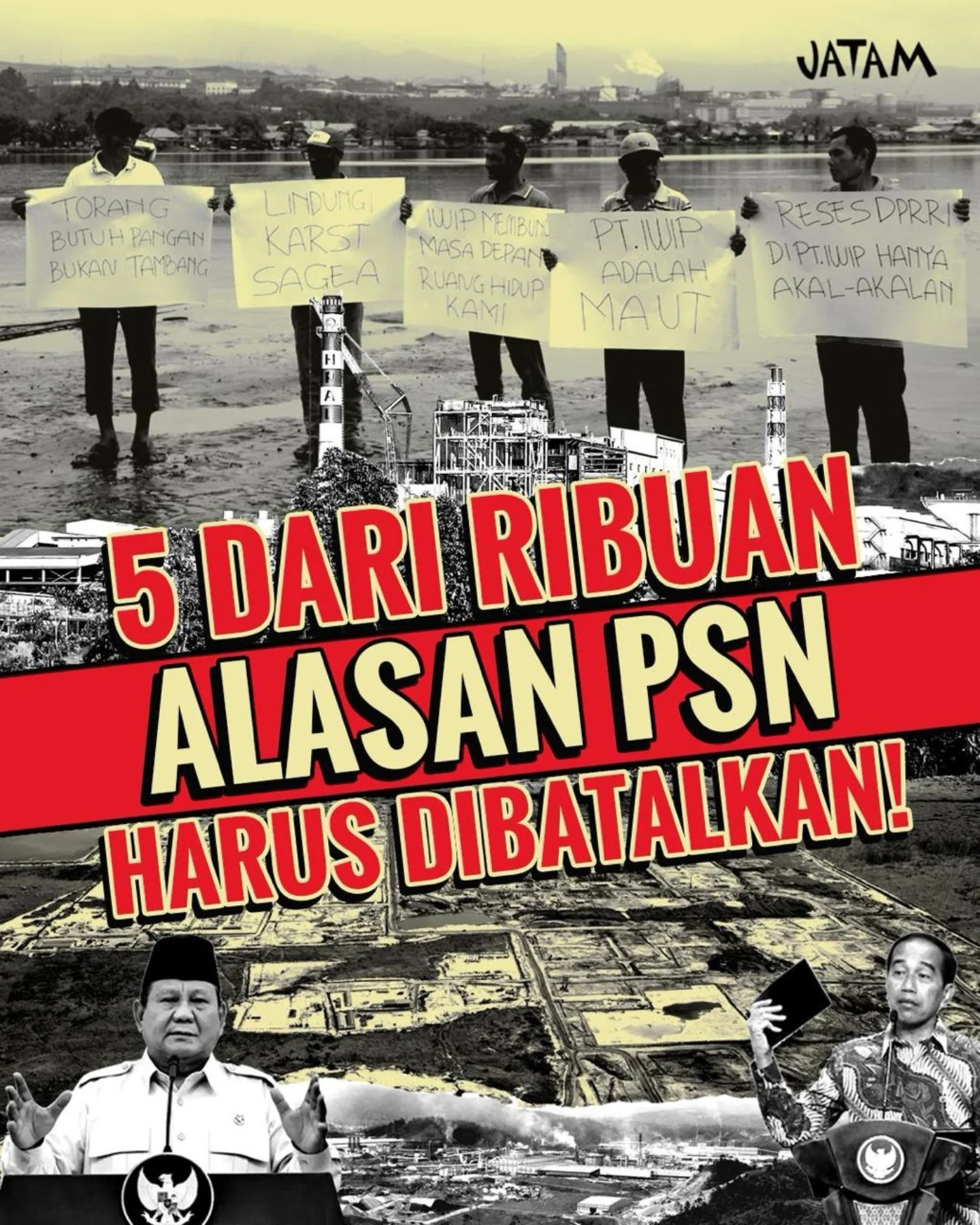 Kontroversi Proyek Strategis Nasional: Warga Menolak PSN