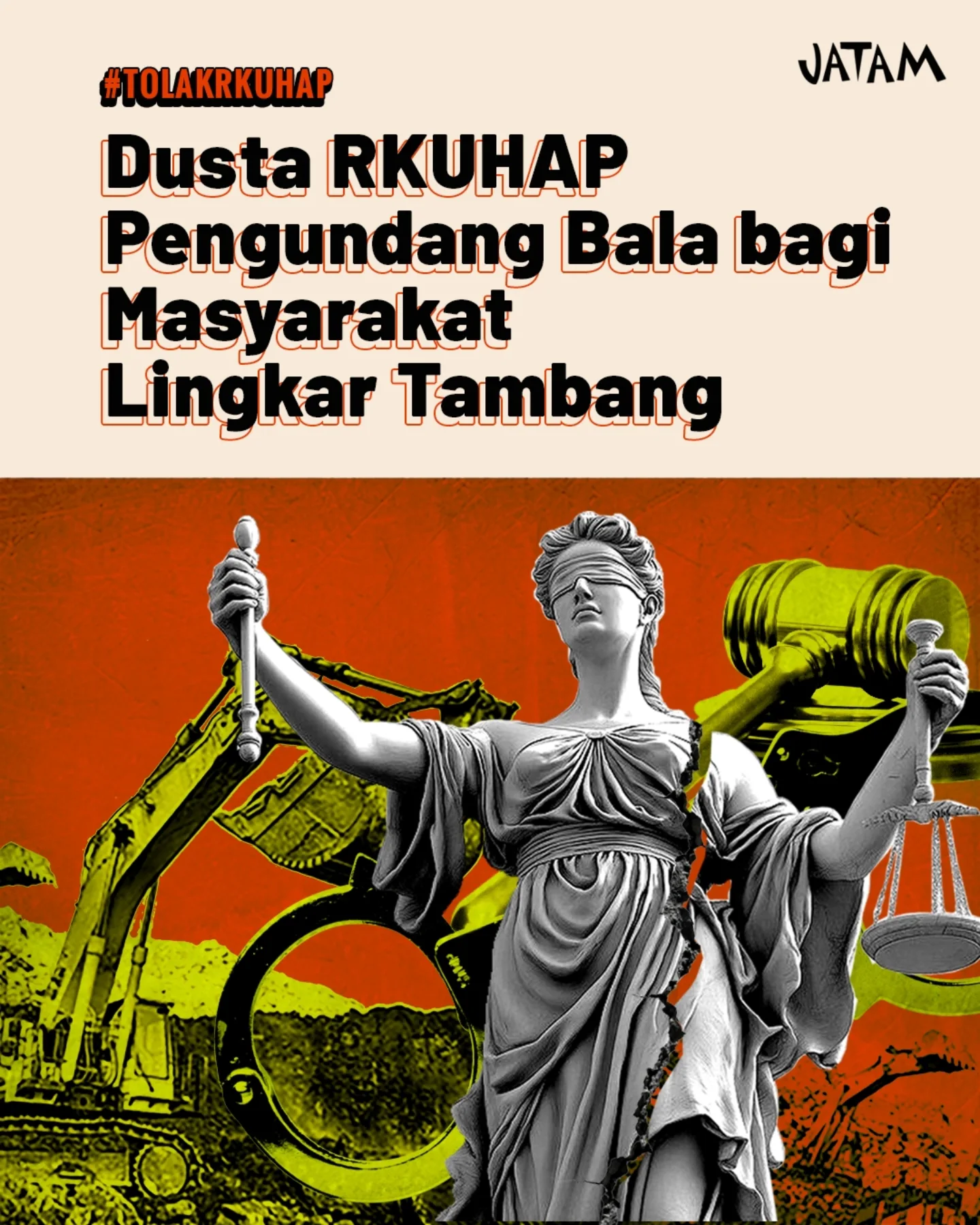 RUU Kitab Undang-Undang Hukum Acara Pidana (KUHAP) Memicu Kekhawatiran