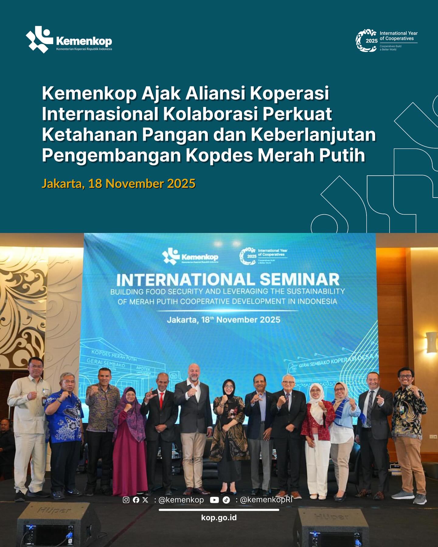Pengembangan Koperasi Merah Putih Dapat Dukungan Internasional untuk Ketahanan Pangan Indonesia