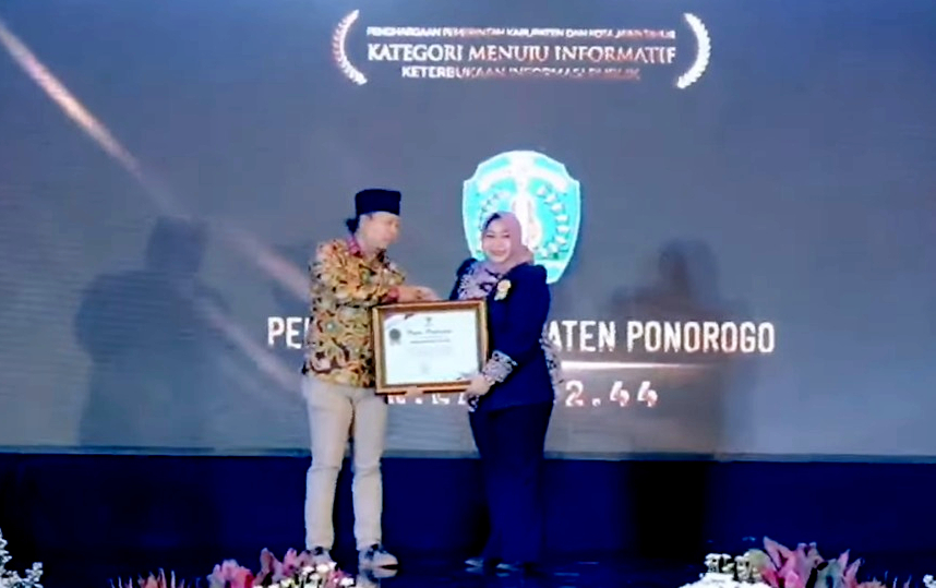 Ponorogo Kembali Raih Penghargaan Menuju Informatif, Sinyal untuk Perbaiki Tata Kelola Informasi Publik