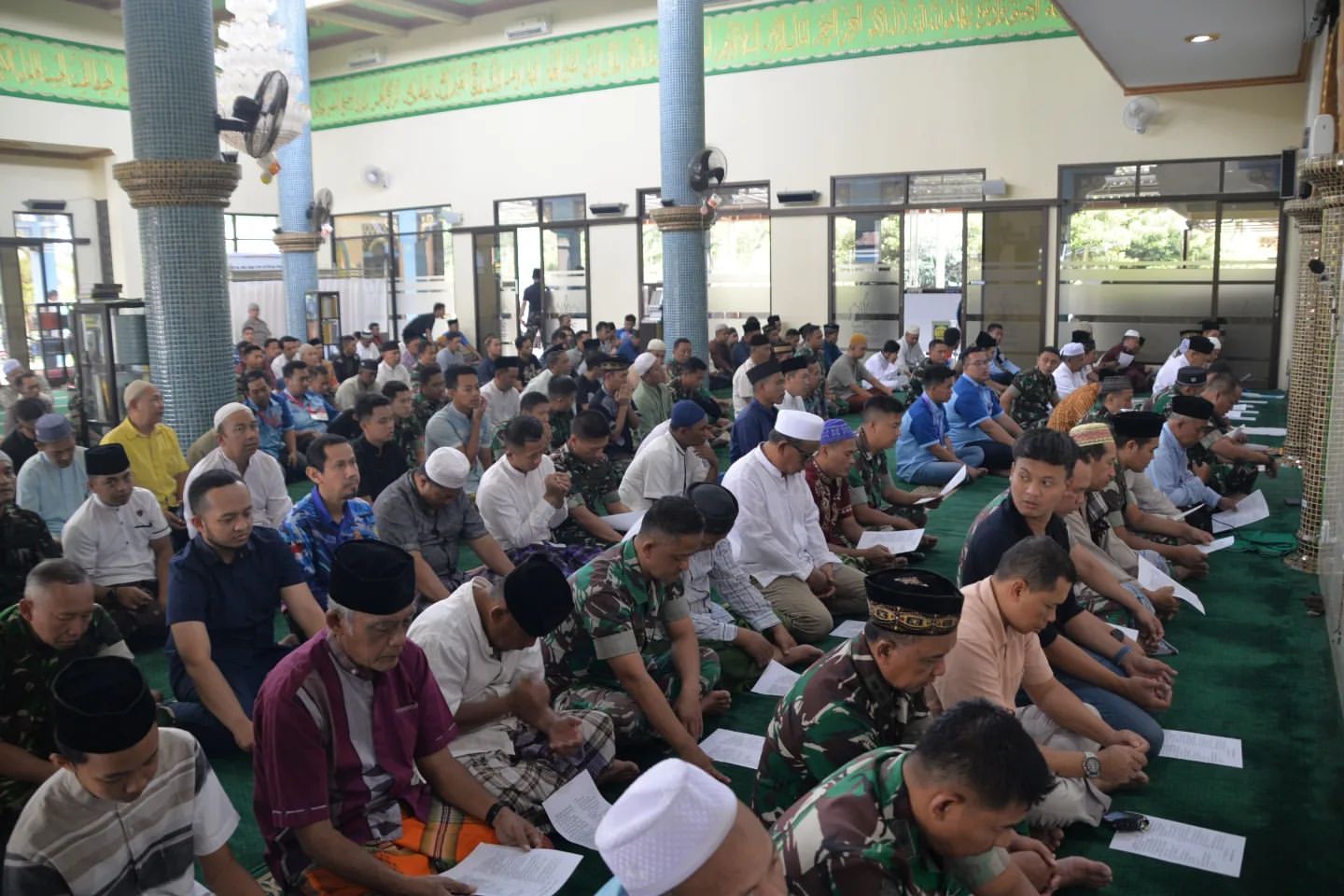 Doa Bersama di Lanud Abd Saleh Jelang HUT RI Ke-79