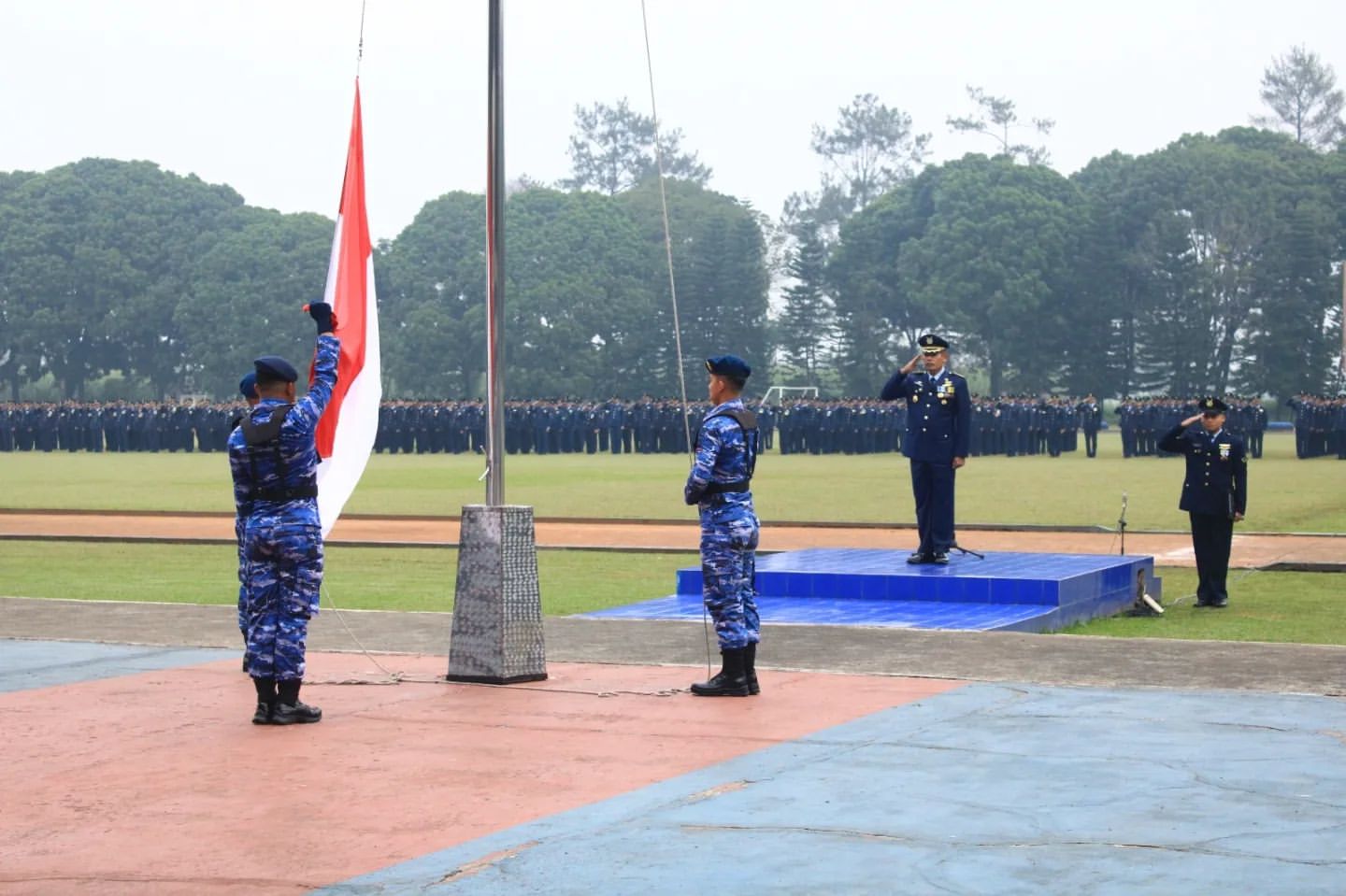 Lanud Abdulrachman Saleh Rayakan HUT ke-79 Republik Indonesia