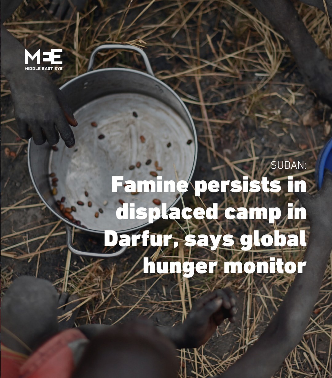 Famine Menyebar di Kamp Pengungsi Sudan