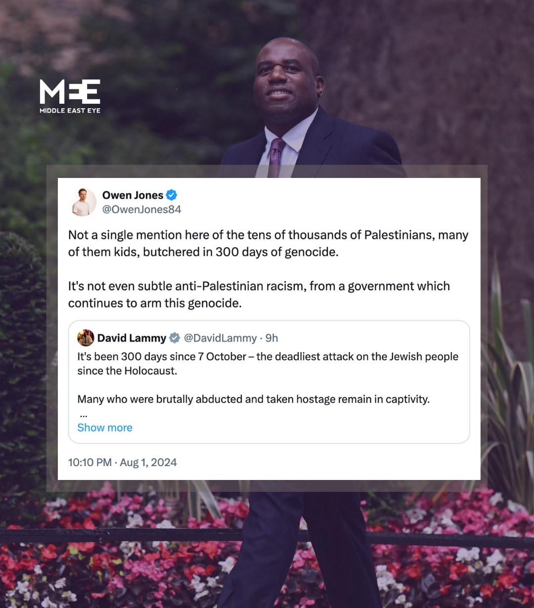 Seruan David Lammy untuk Gencatan Senjata di Gaza Menjadi Kontroversial