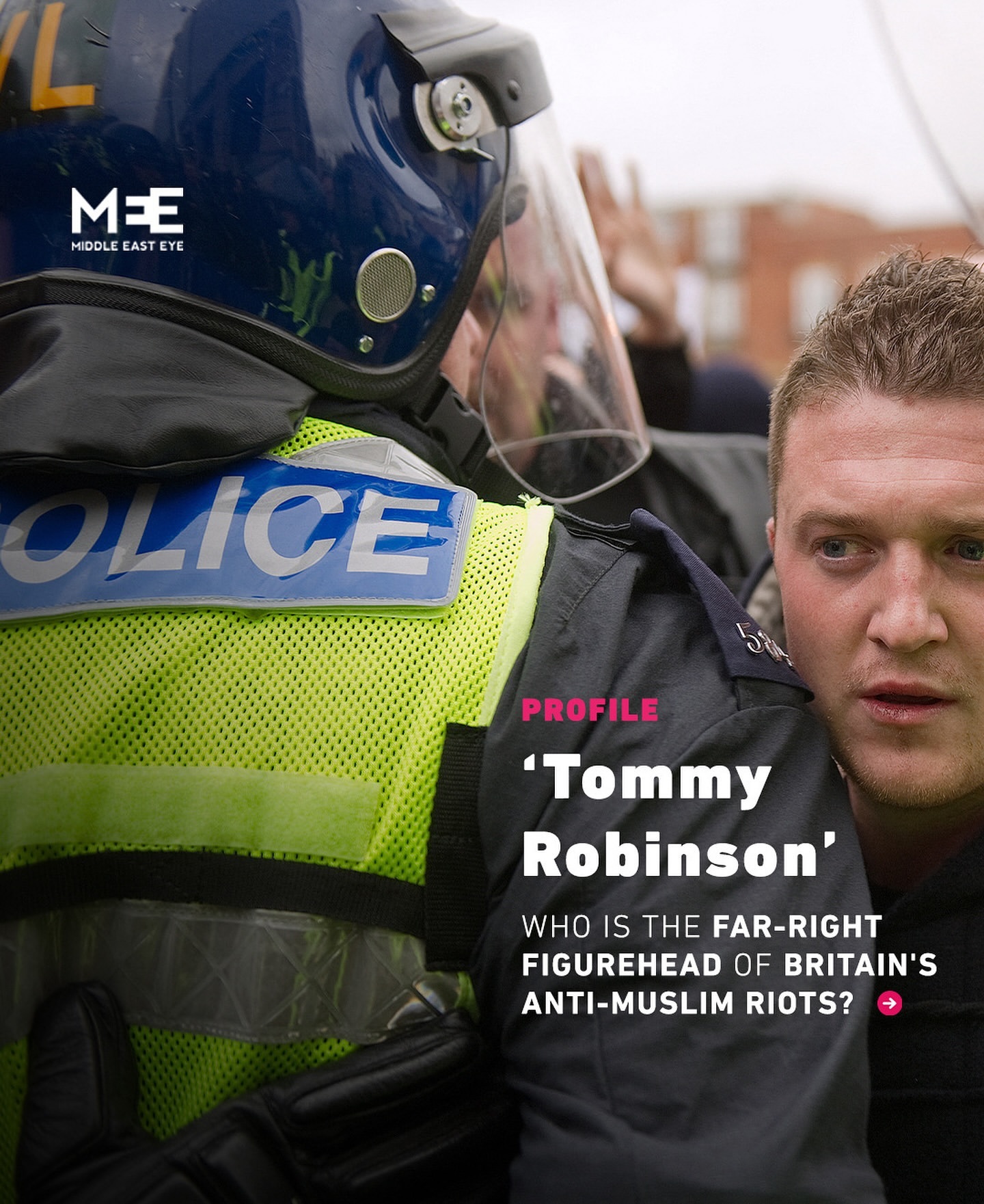 Pemimpin Islamofobia Dikenal Sebagai Tommy Robinson Terus Mempengaruhi Kekacauan Di Inggris
