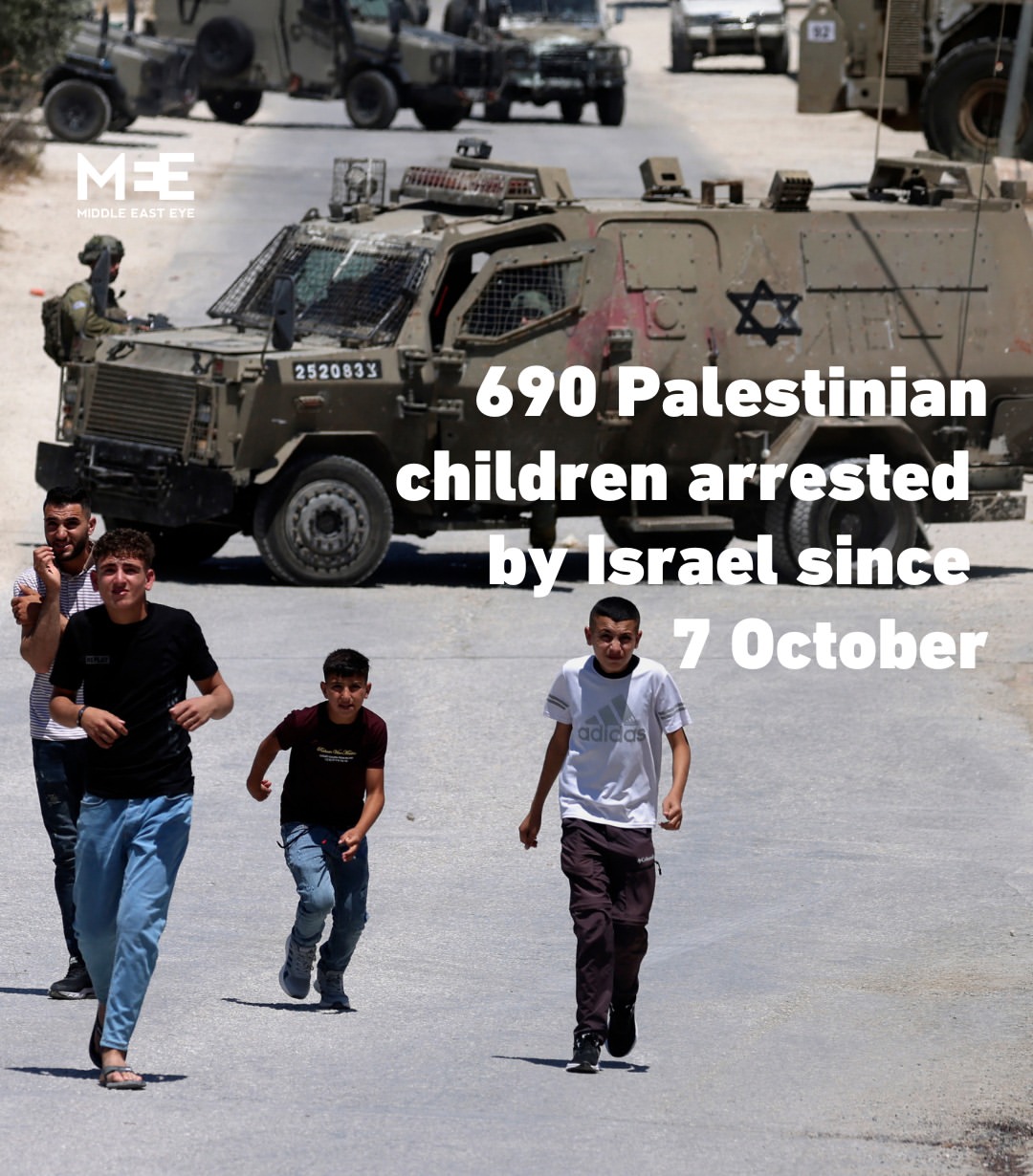 Jumlah Penangkapan Anak-Anak Palestina Meningkat Sejak 7 Oktober