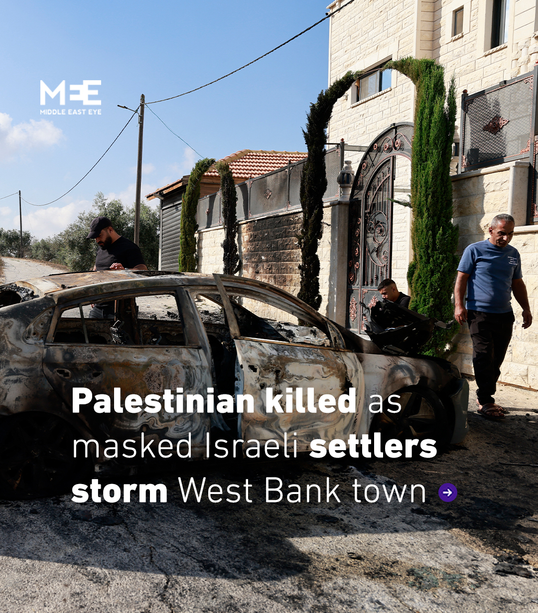 Serangan Pemukim Israel Terhadap Kota Palestina Jit Menewaskan Satu Orang