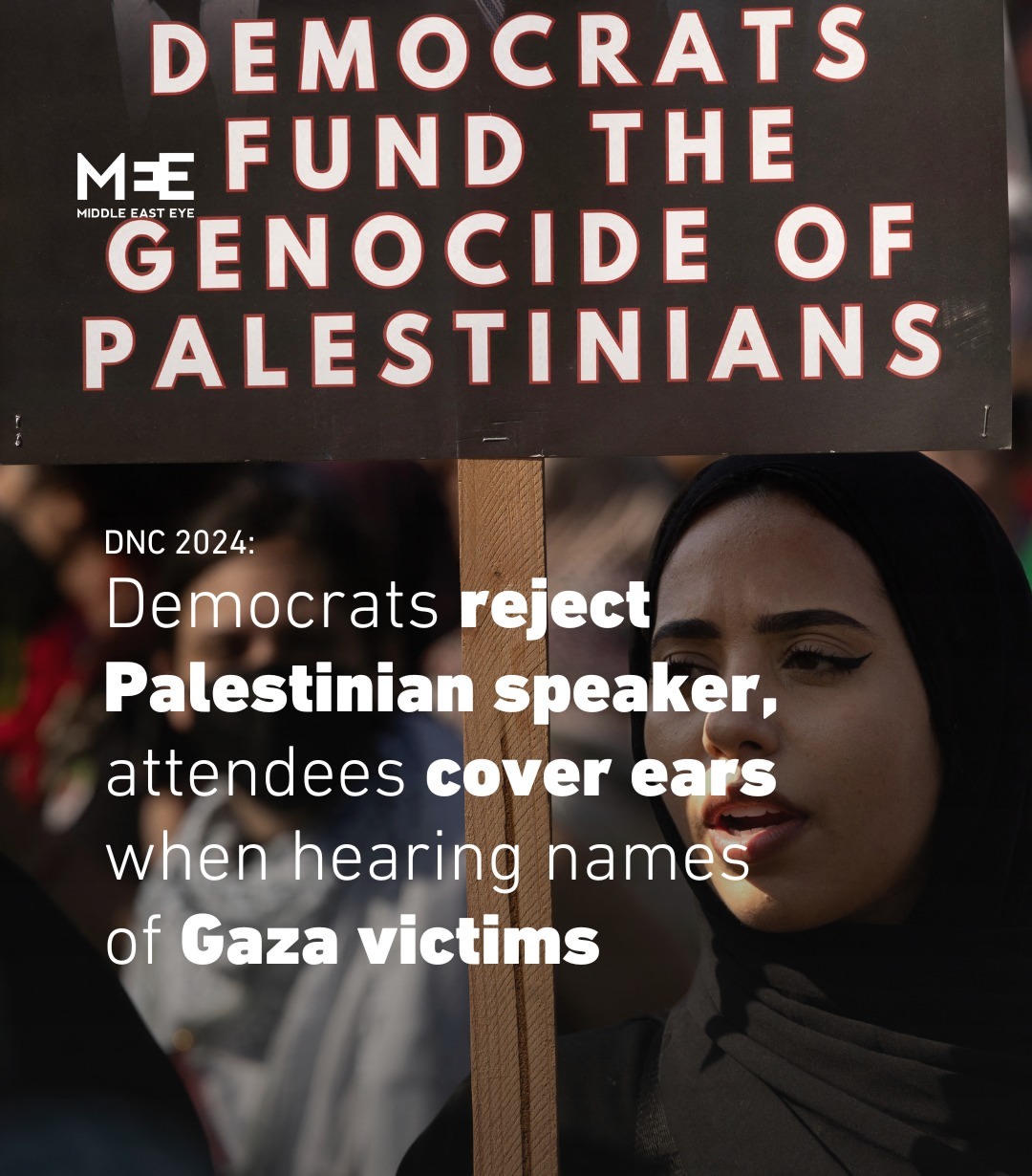DNC Menolak Panggilan untuk Pembicara Palestina di Konvensi