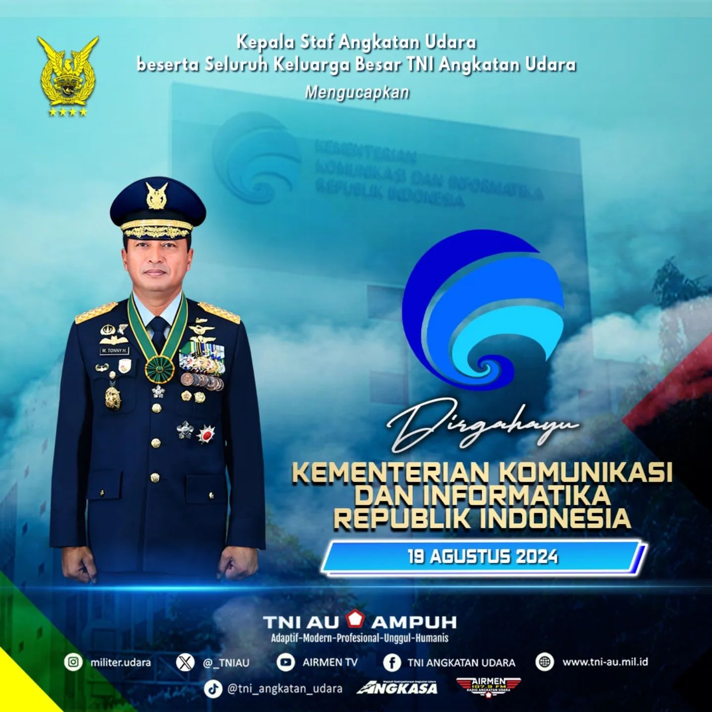 Dirgahayu Kementerian Komunikasi dan Informatika Republik Indonesia