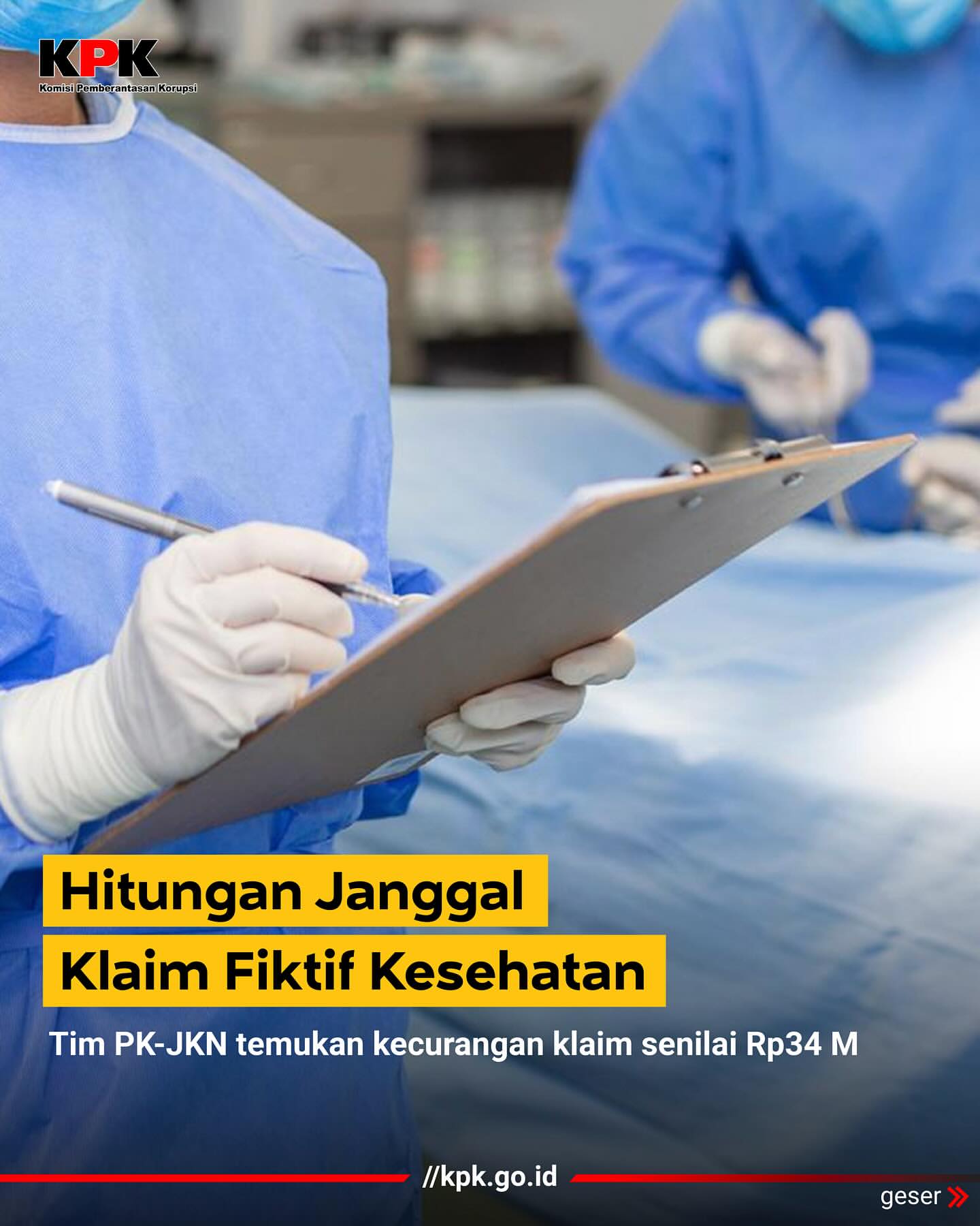 Pemerintah Ungkap Kecurangan Jaminan Kesehatan Nasional senilai Rp35 Miliar