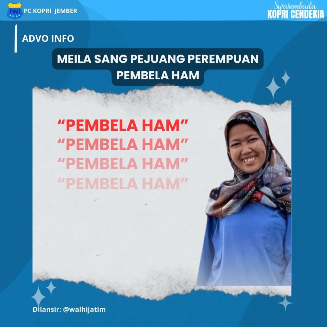 PC KOPRI PMII JEMBER Serukan Hentikan Penyidikan Kasus Meila