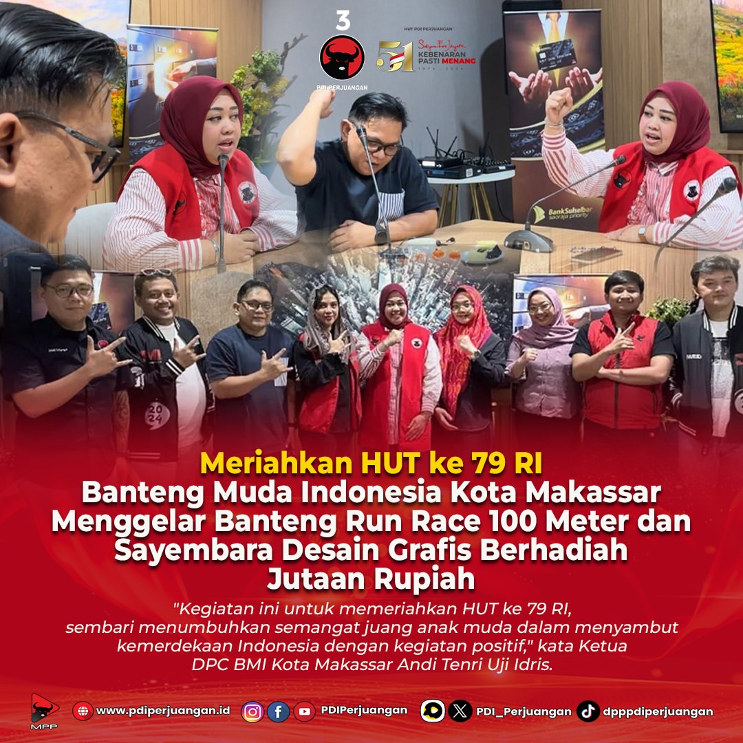 Event Banteng Run Race 100 Meter di Makassar