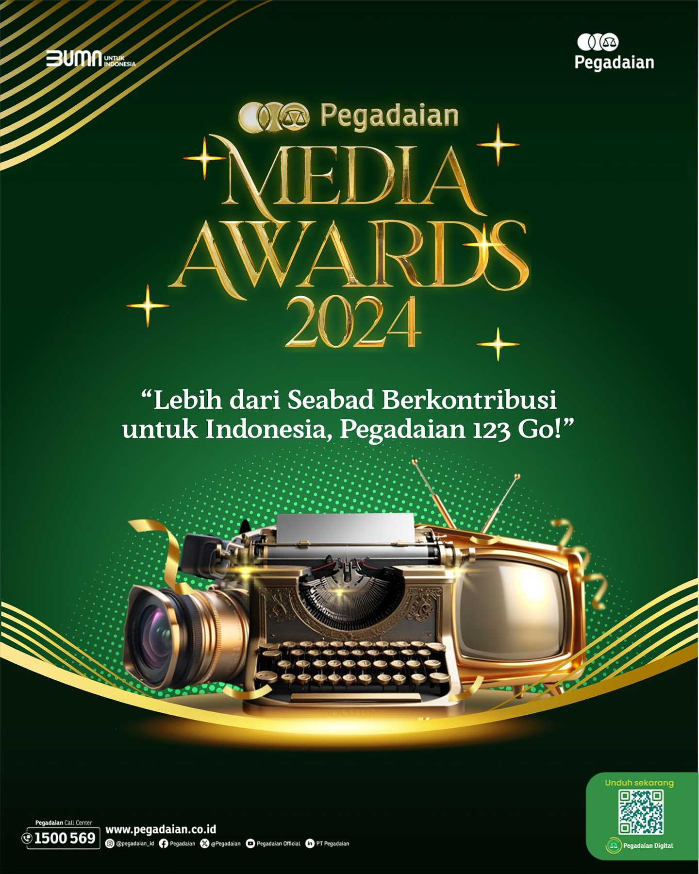 Pegadaian Media Awards 2024 Kembali Digelar untuk Jurnalis Indonesia