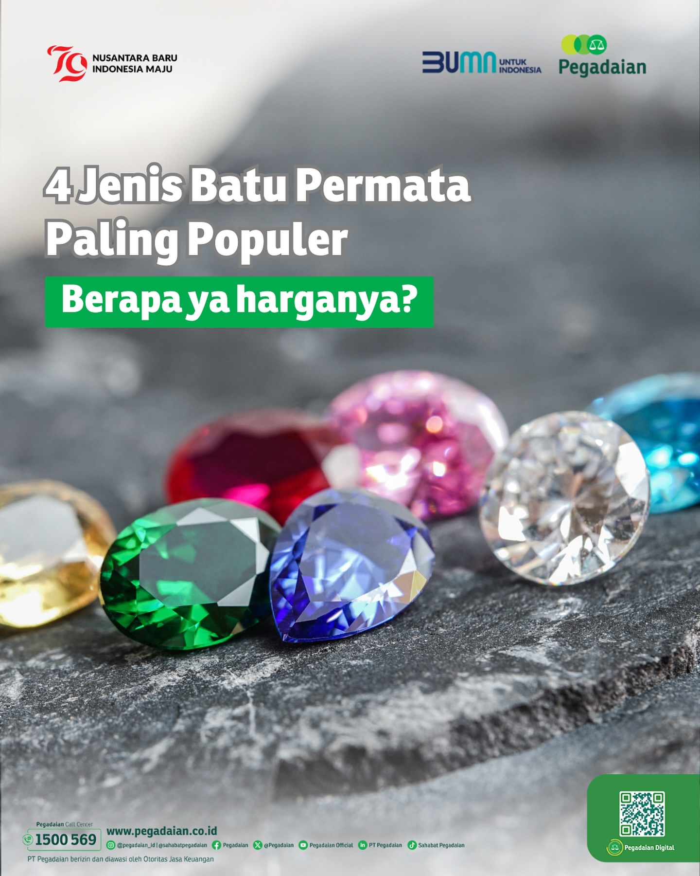 Beragam Jenis Batu Permata dan Nilai Jualnya
