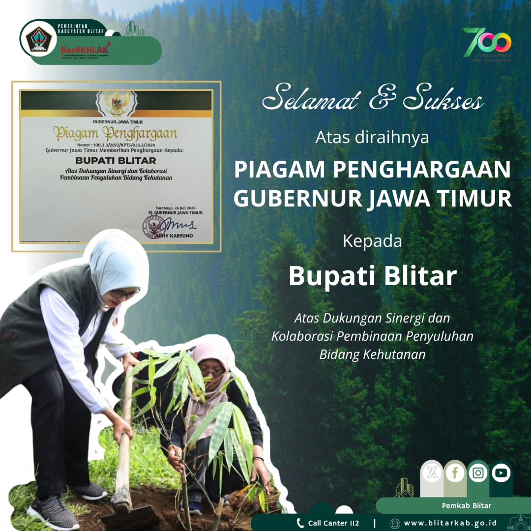 Penghargaan untuk Penyuluh Kehutanan: Dorong Kolaborasi dan Inovasi