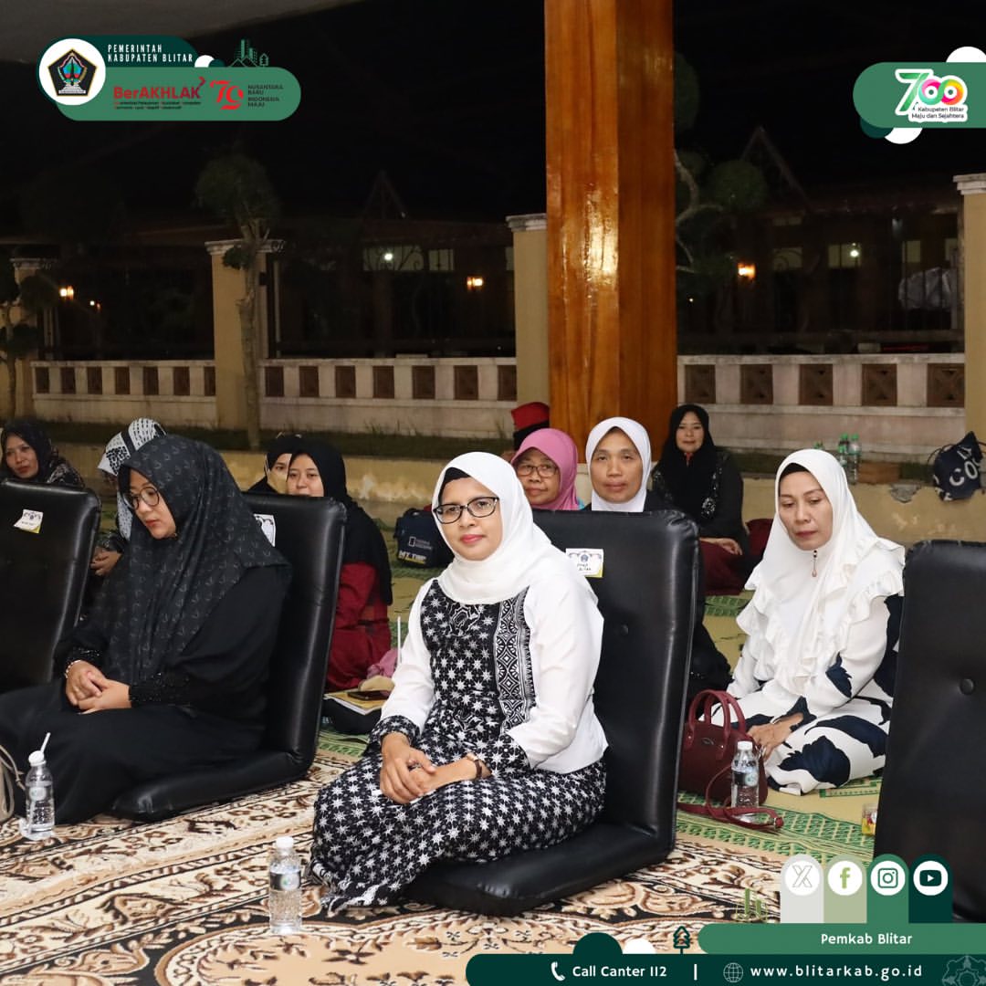 Peringatan Hari Jadi Blitar ke-700 Dimeriahkan dengan Sholawat Nabi