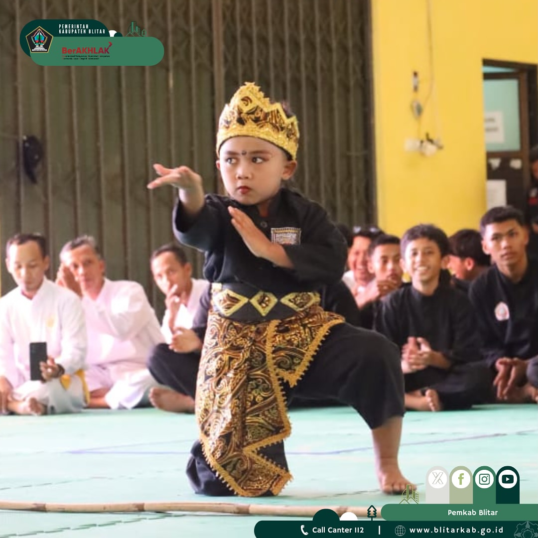 Kejuaraan Pencak Silat Piala Bupati 2024 Di Kabupaten Blitar