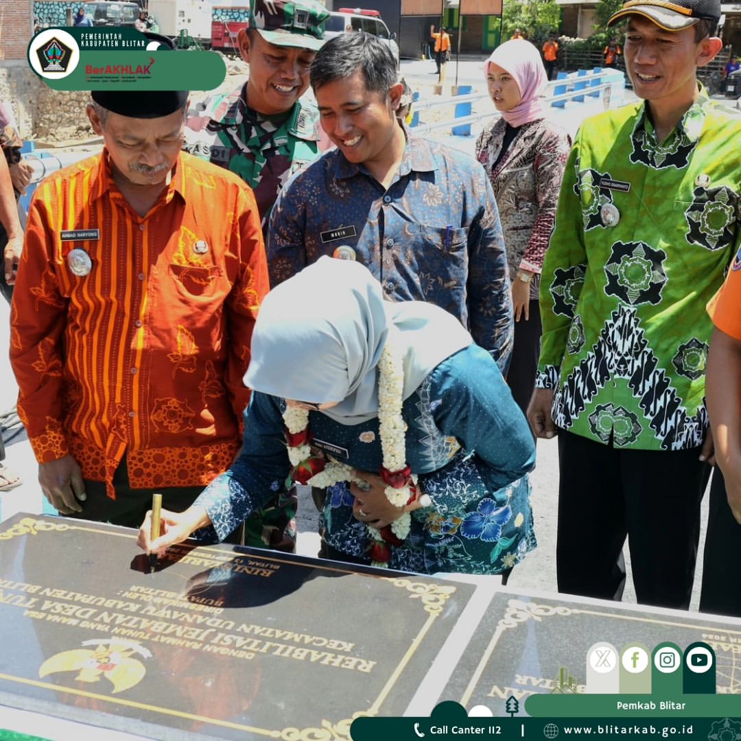 Pemerintah Kabupaten Blitar Resmikan Dua Jembatan Baru untuk Peningkatan Ekonomi
