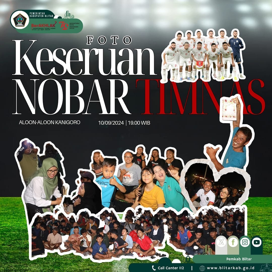 Keseruan Nobar Timnas Indonesia di FIFA World Cup Asia Qualifier