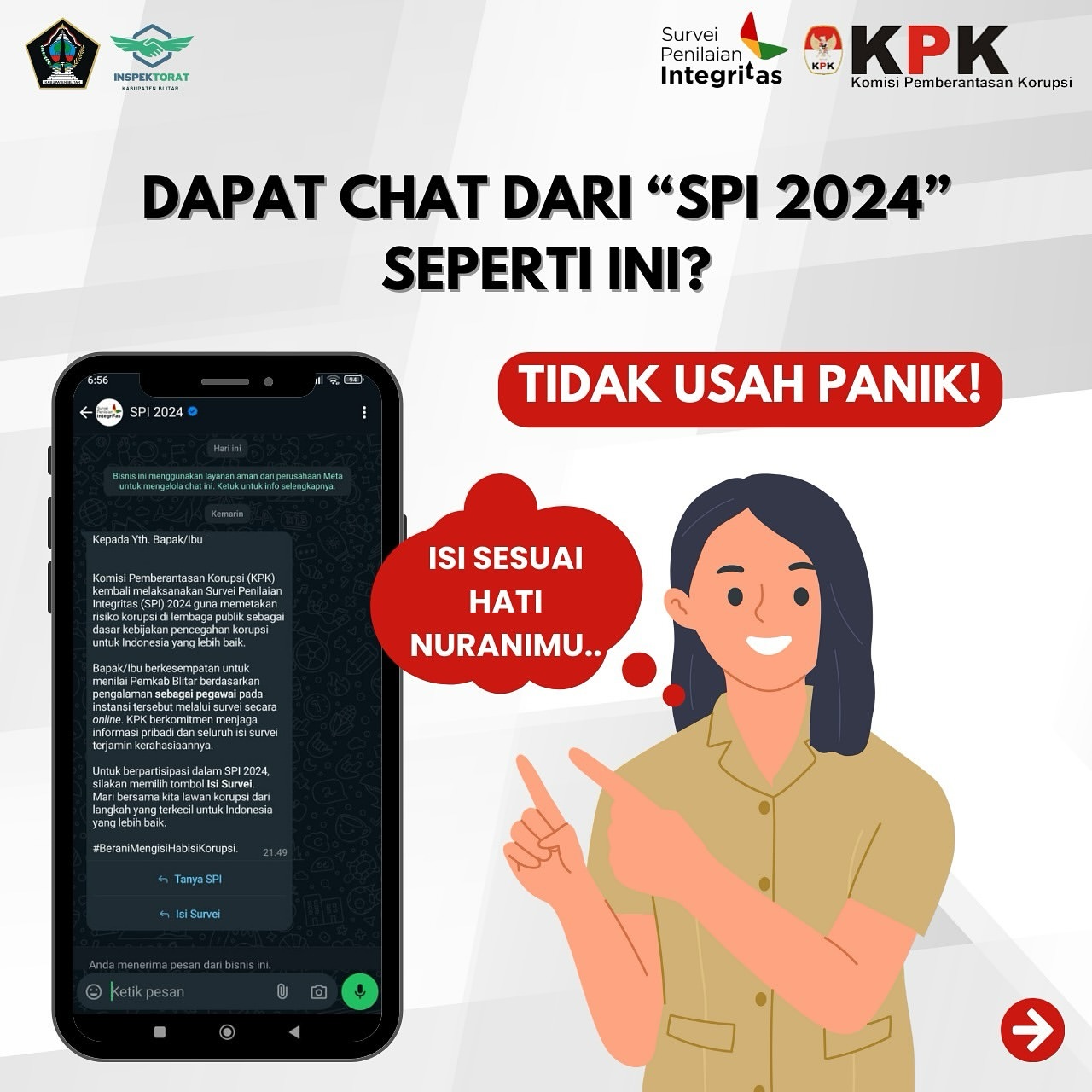 Pentingnya Mengisi Chat SPI di Blitar