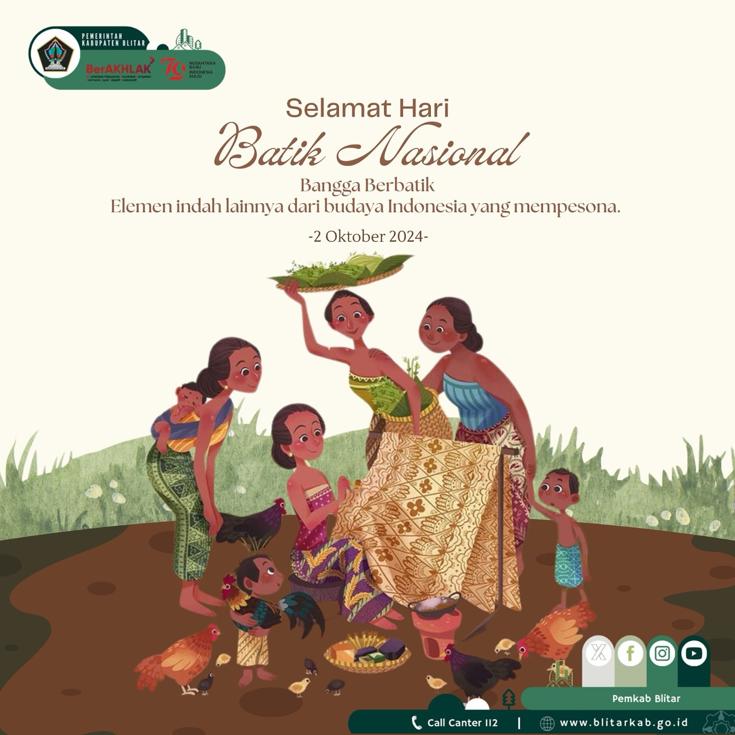 Cinta Tanah Air Melalui Batik: Merayakan Hari Batik Nasional