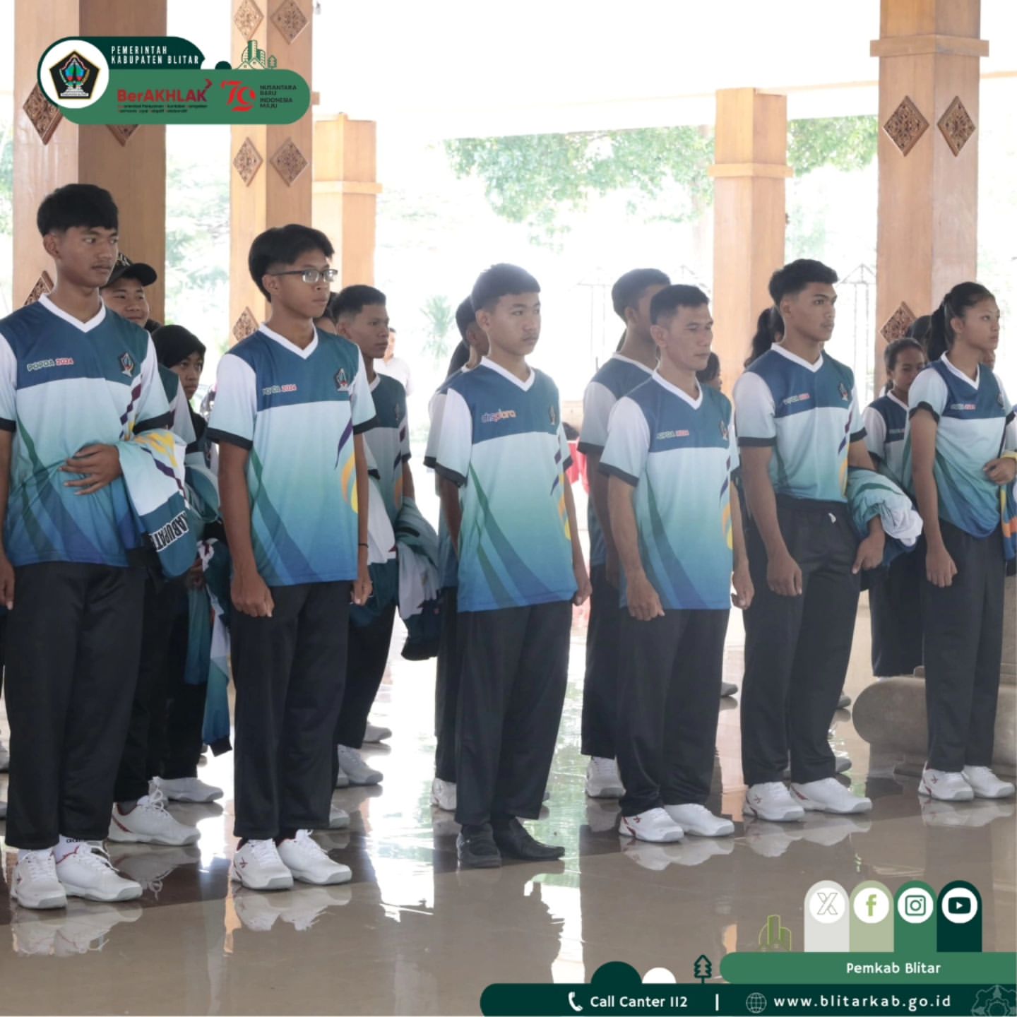 Pemerintah Kabupaten Blitar Kirim Atlet ke POPDA XIV dan PEPARPEDA II 2024