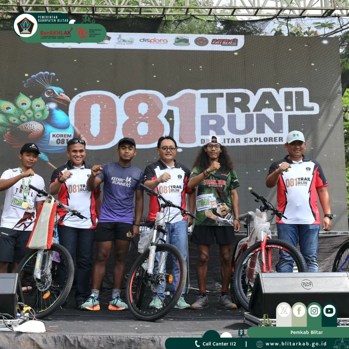 Trail Run 081 De Blitar Explorer Sukses Gelar Acara di Blitar