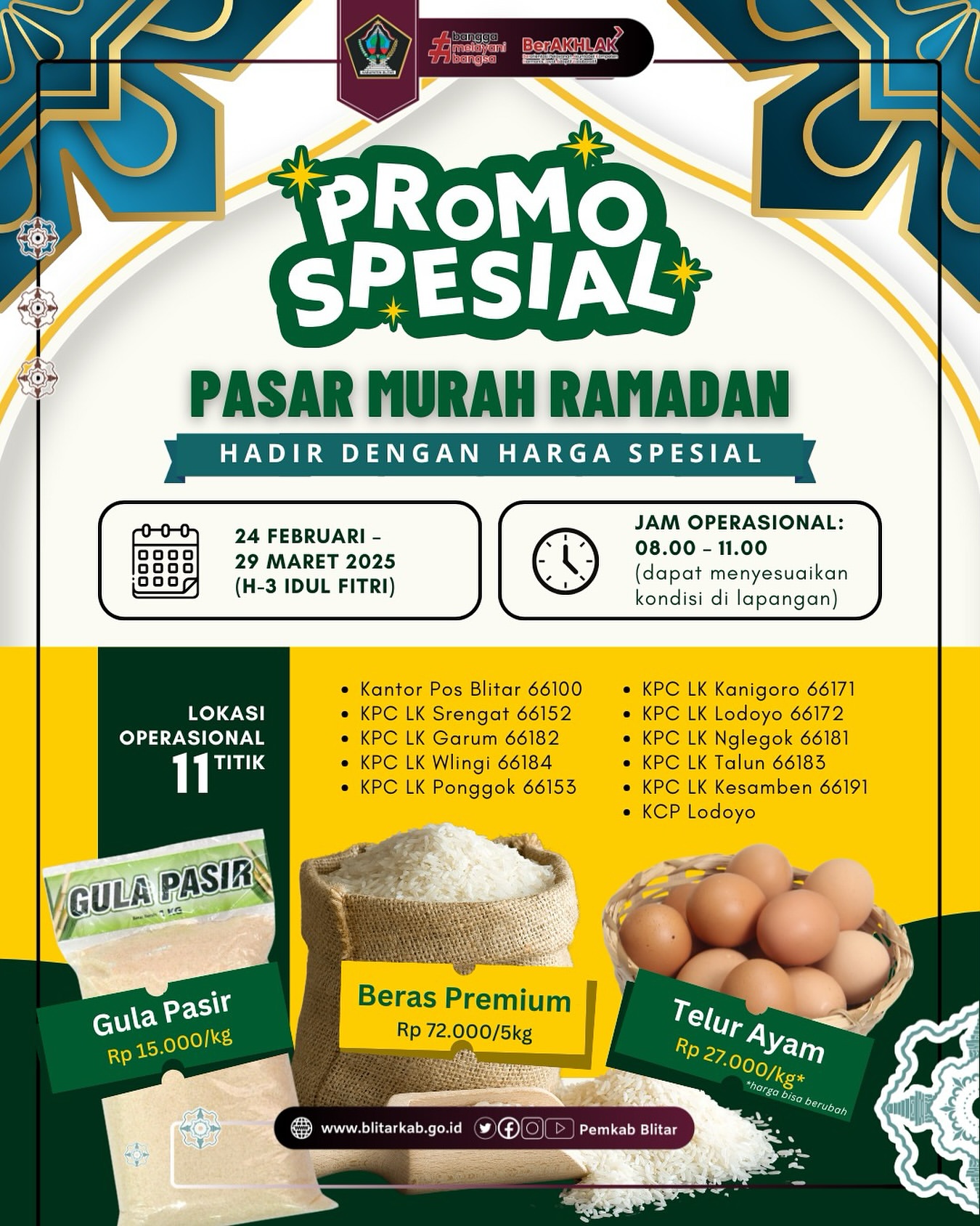 Promo Spesial Pasar Murah Ramadhan untuk Masyarakat
