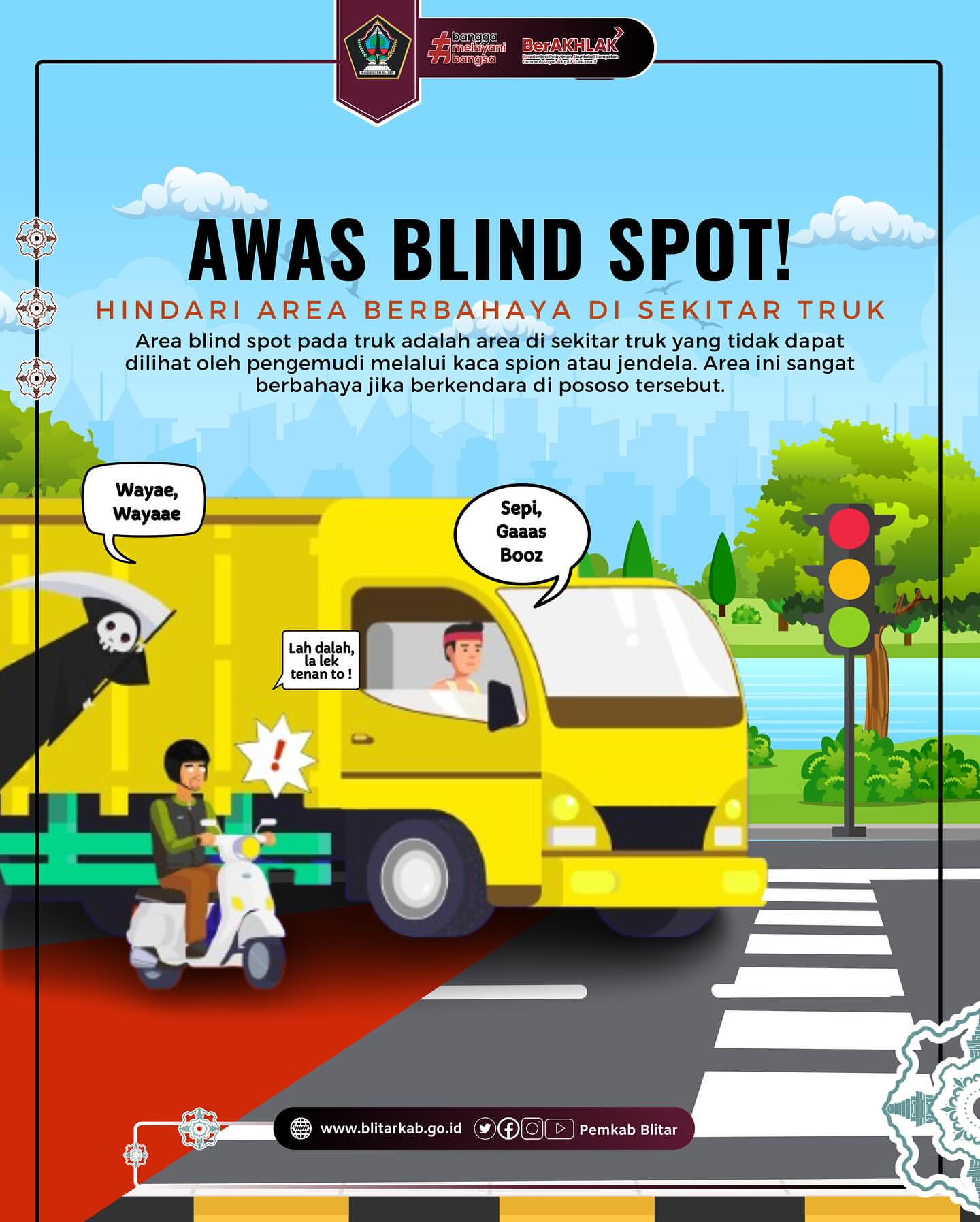 Pentingnya Memahami Titik Buta Saat Berkendara