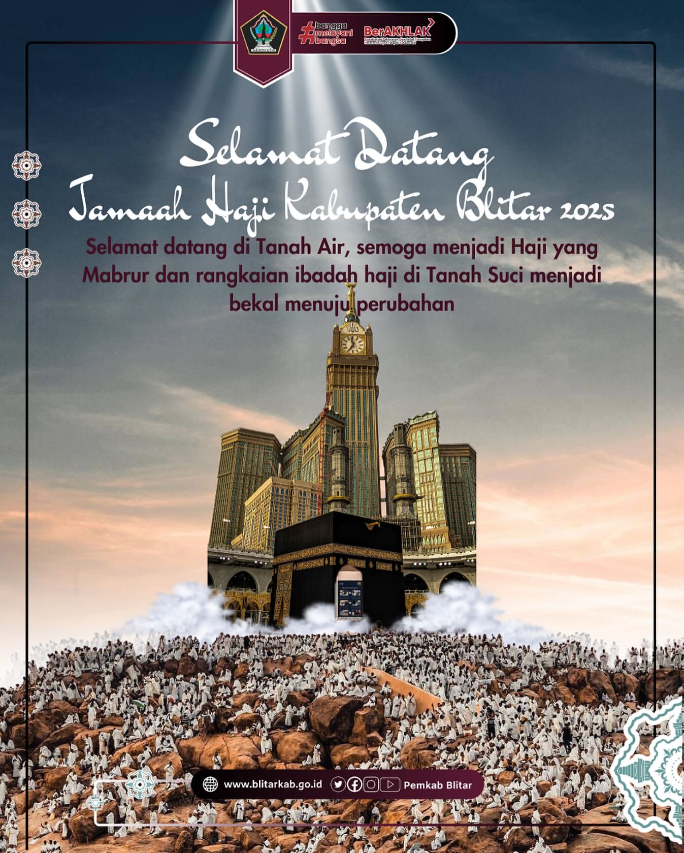 Selamat Datang Jamaah Haji dari Kabupaten Blitar