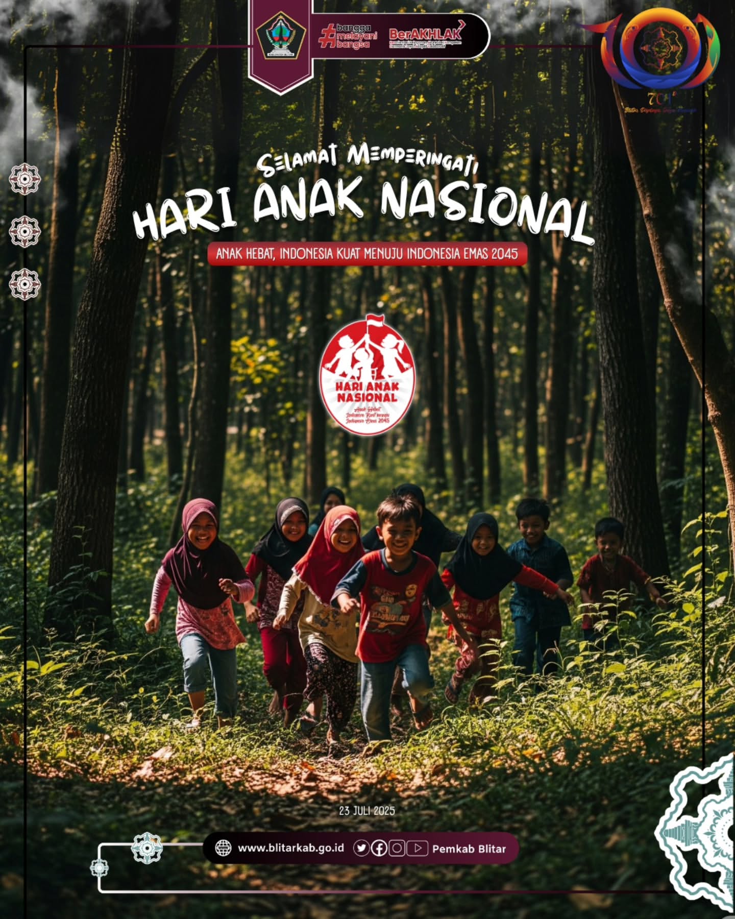 Selamat Hari Anak: Membangun Generasi Cerdas dan Berakhlak