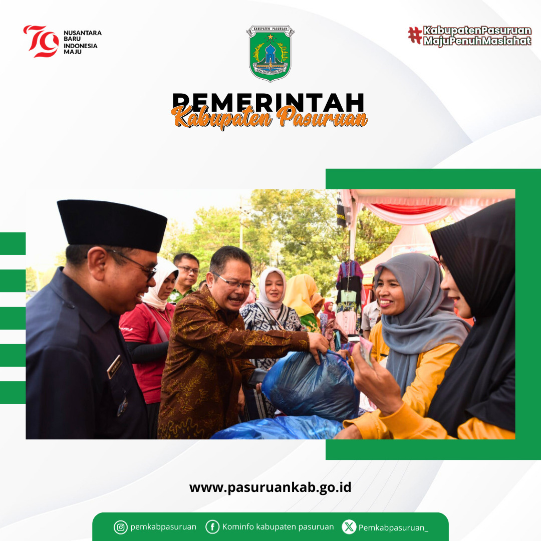 Pasar Murah Digelar di Kabupaten Pasuruan untuk Stabilkan Harga Sembako