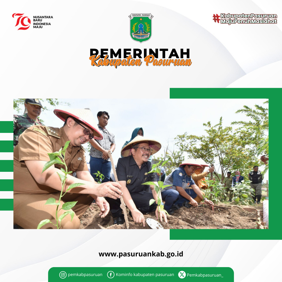 Gerakan Tanam Bawang Merah dan Cabe Dicanangkan di Pasuruan