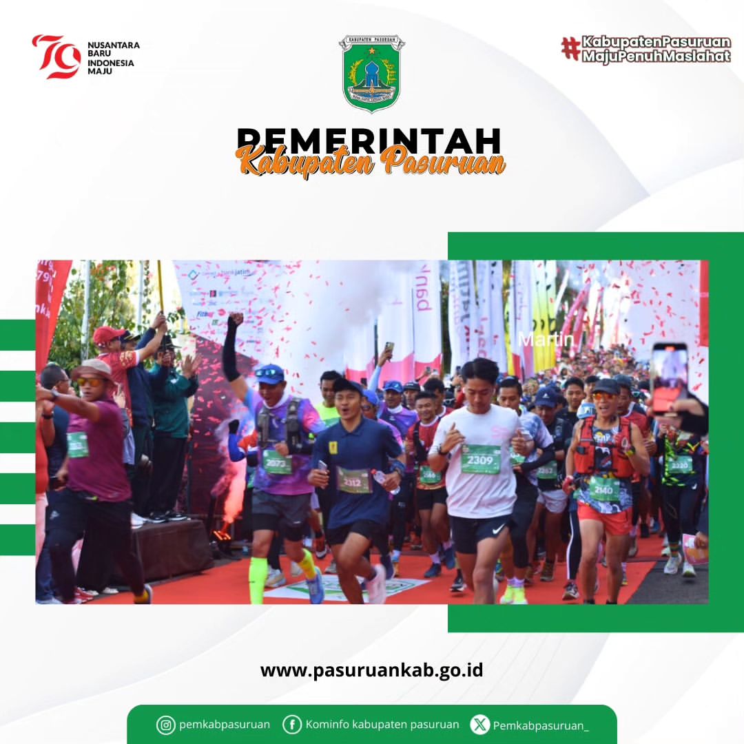 Ribuan Pelari Ramaikan International Bromo Marathon 2024
