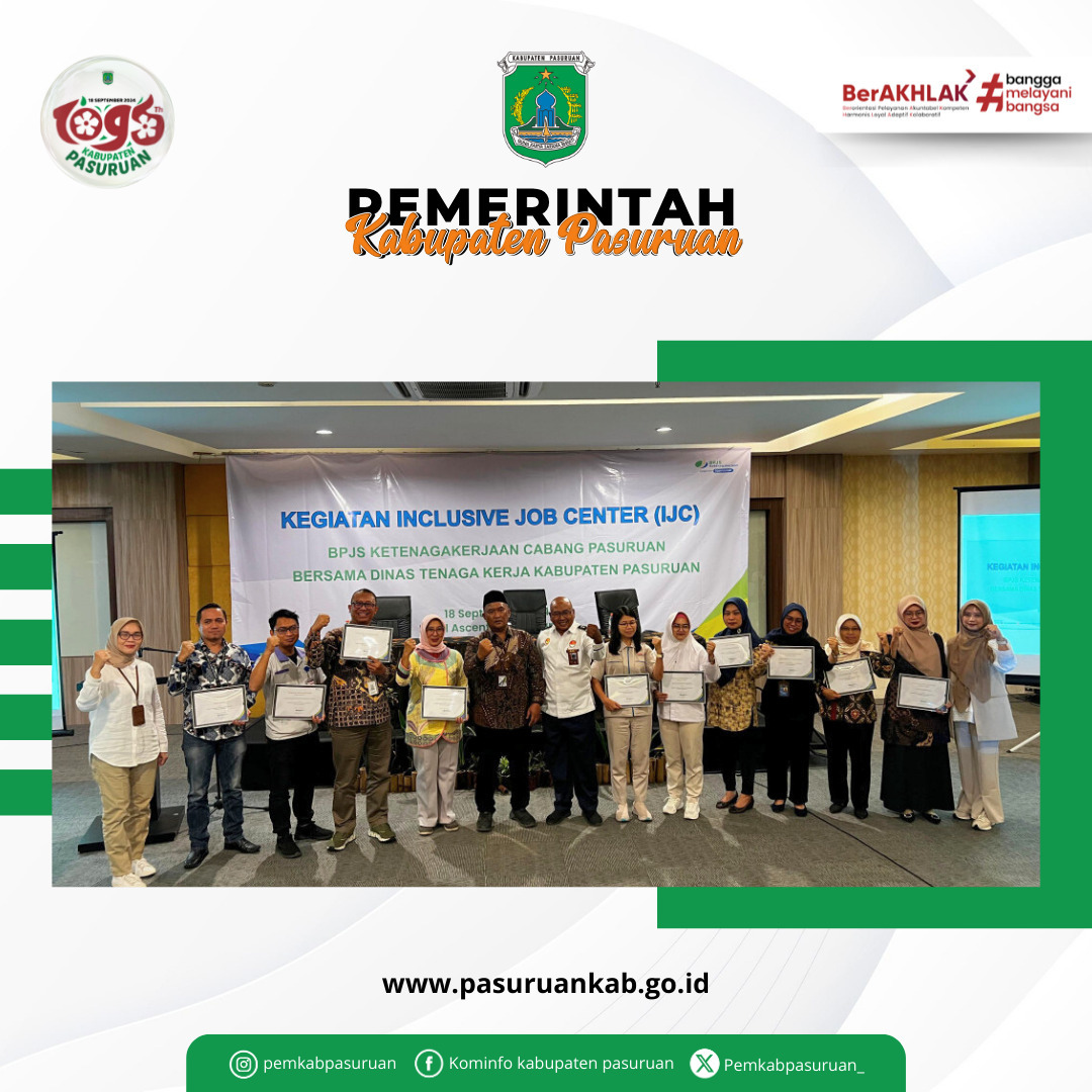 BPJS Ketenagakerjaan Dukung Perusahaan Mempekerjakan Difabel di Pasuruan