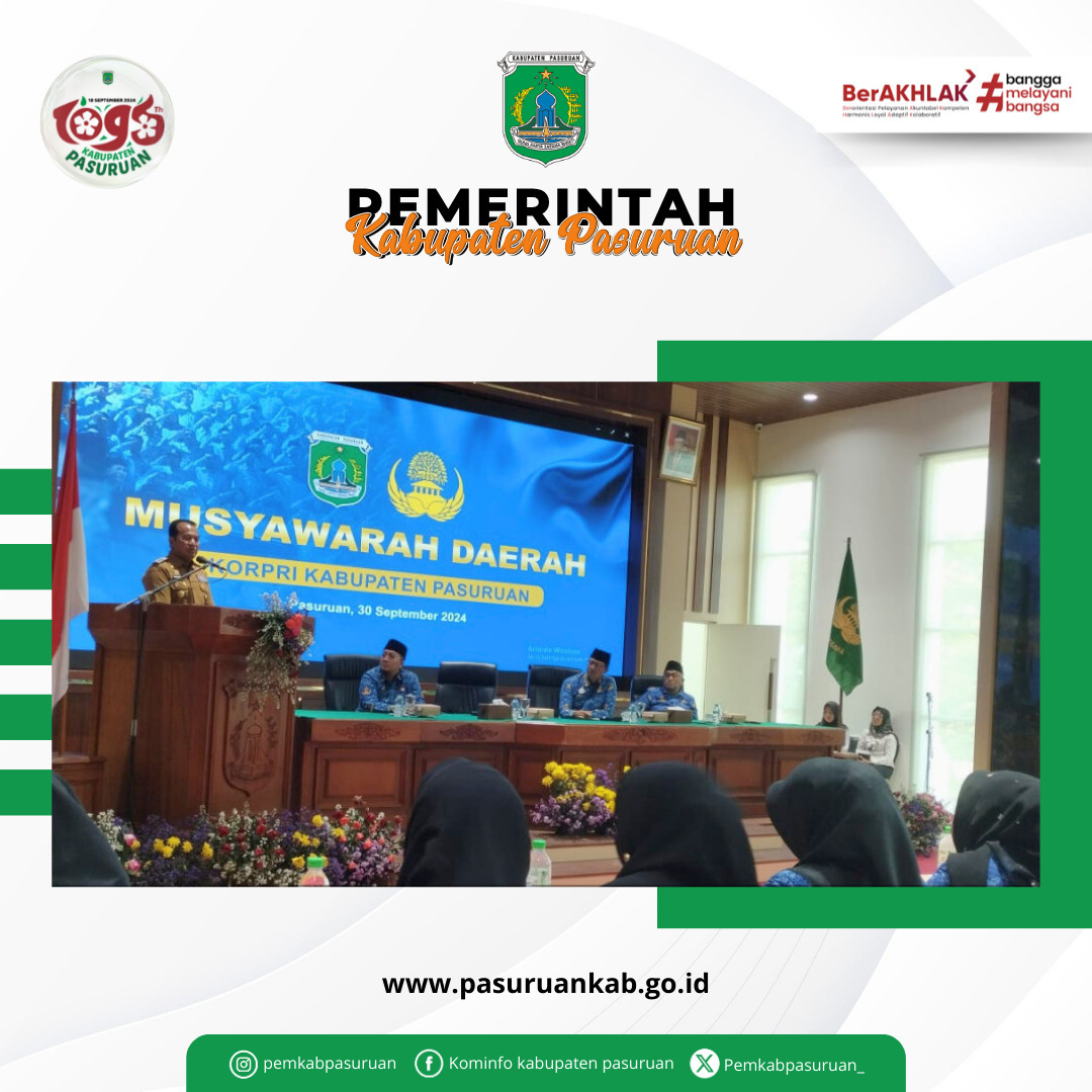 Pj. Bupati Pasuruan Ajak ASN Tingkatkan Kepedulian Sosial