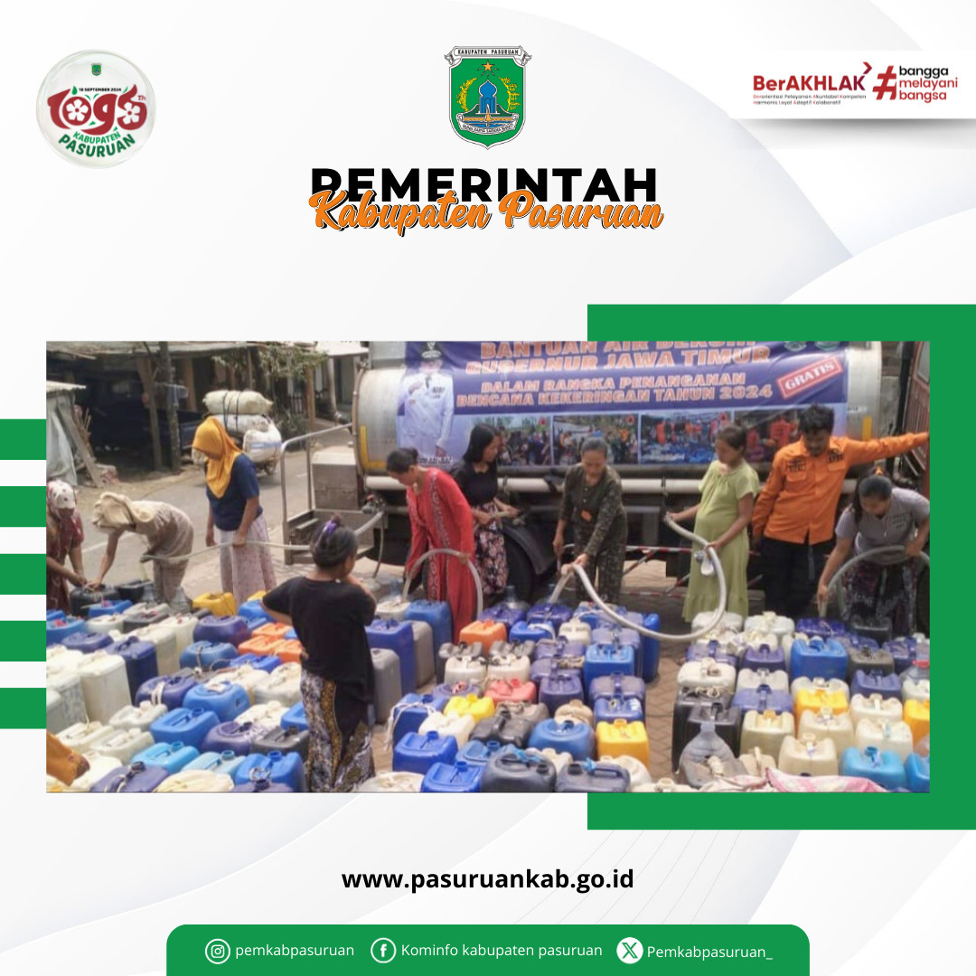 Jumlah Desa Terdampak Kekeringan di Kabupaten Pasuruan Meningkat