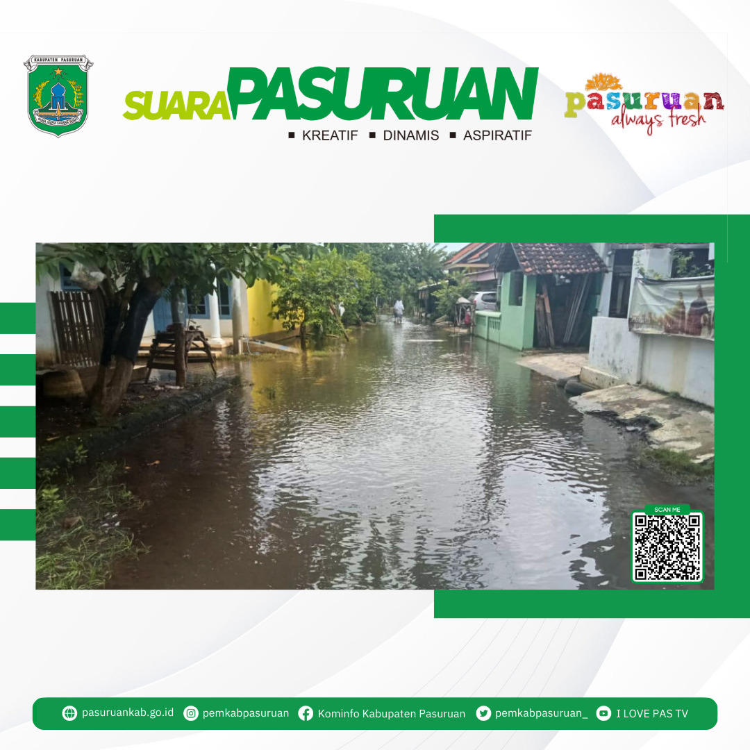 Banjir di Kabupaten Pasuruan Masih Menghantui Beberapa Desa