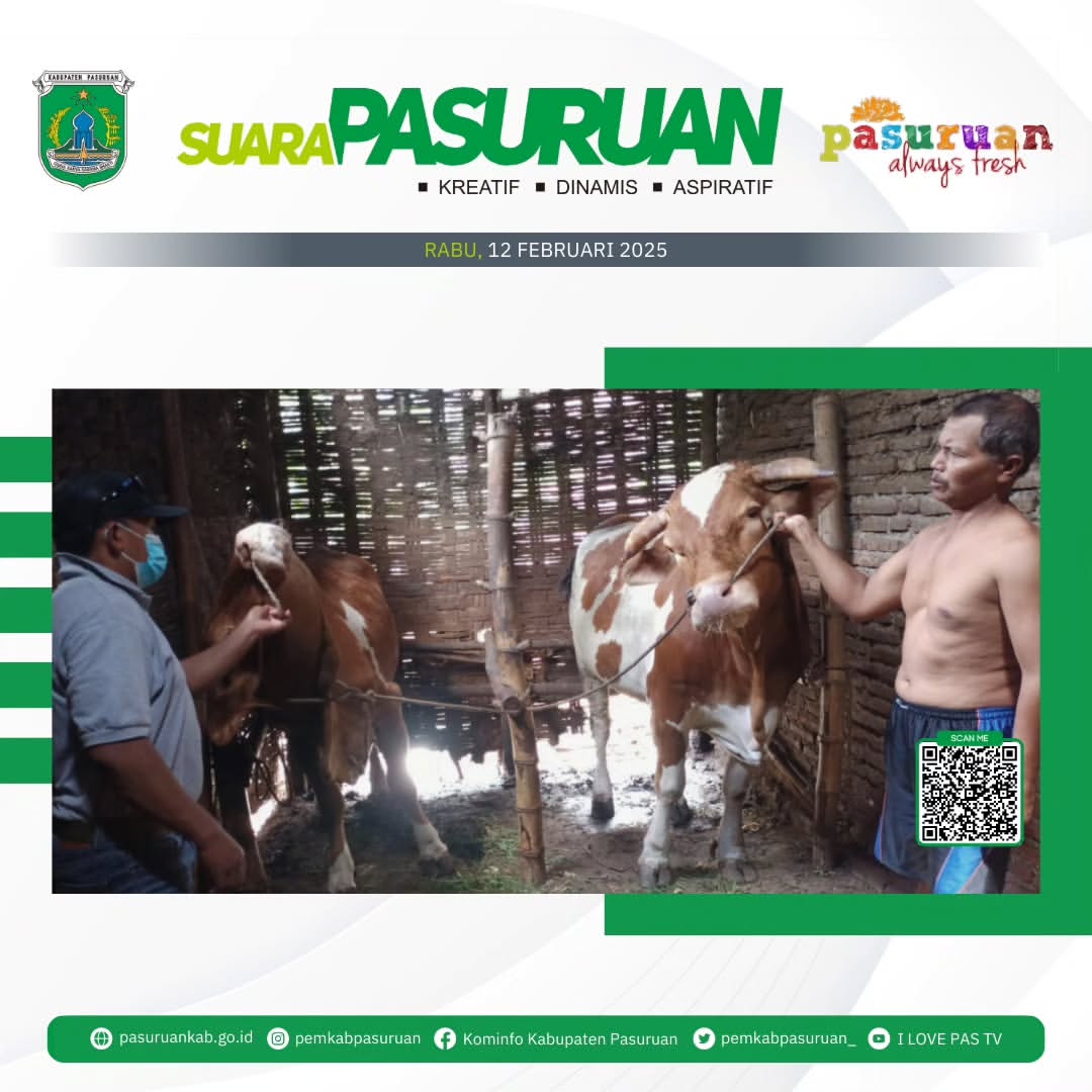 Distribusi Vaksin PMK di Kabupaten Pasuruan Capai 18 Ribu Dosis
