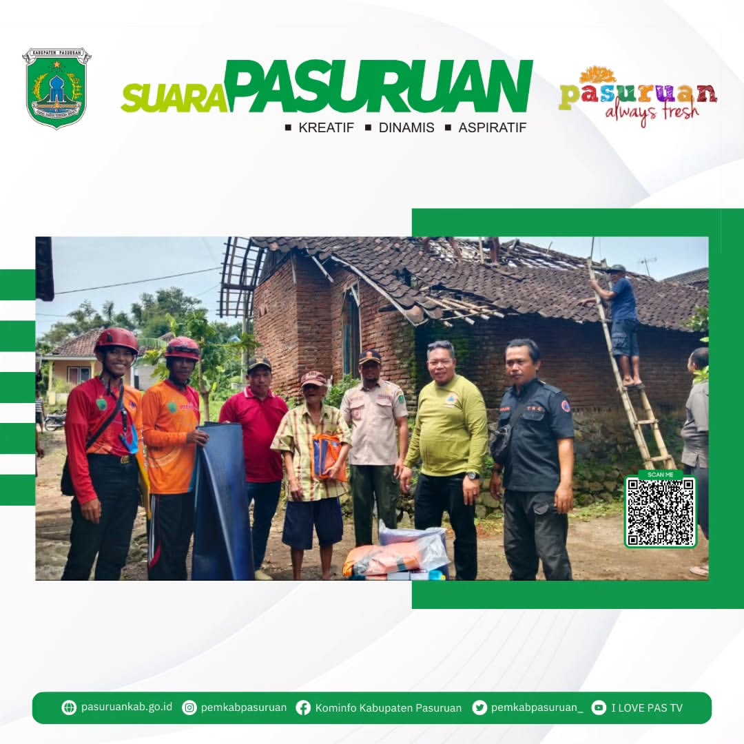 Bantuan Kedaruratan untuk Warga Pasuruan yang Terkena Cuaca Ekstrem