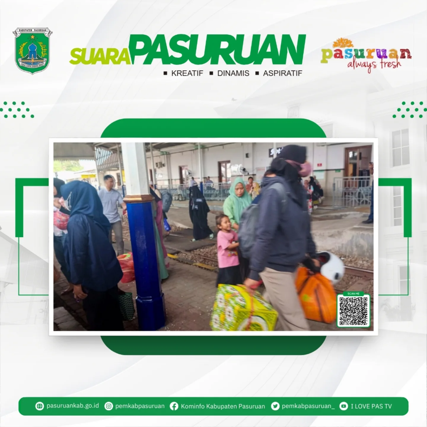 Kereta Api Jadi Pilihan Utama Pemudik Selama Lebaran 2025