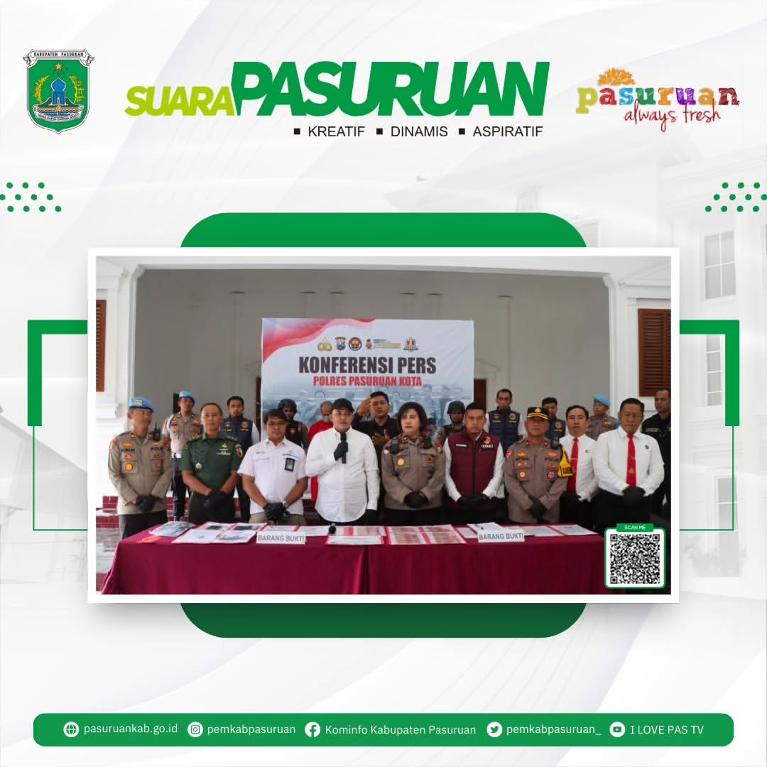 Bupati Pasuruan Apresiasi Penangkapan Tiga Pelaku Pemalakan