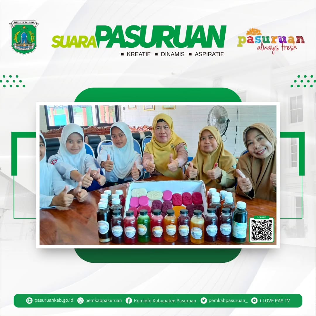 Siswa SMP Negeri 1 Rejoso Ciptakan Sabun Ramah Lingkungan dari Sampah Organik