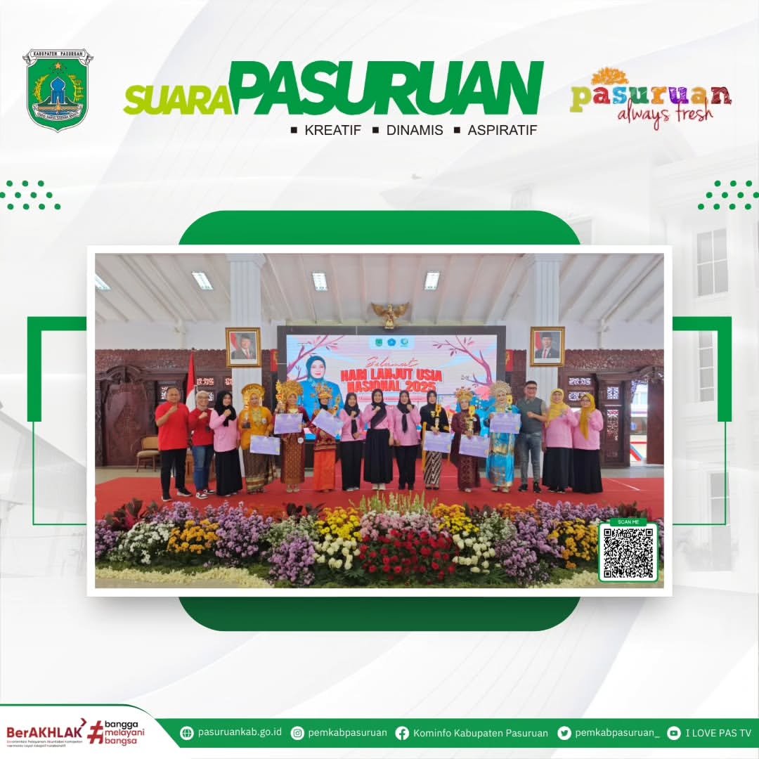 Perayaan Hari Lanjut Usia Nasional di Kabupaten Pasuruan