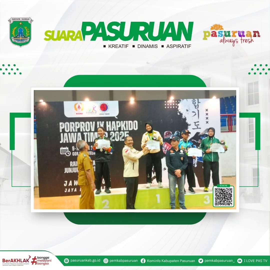Atlet Hapkido Pasuruan Menang Emas di PORPROV IX